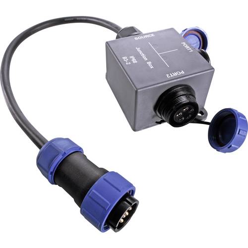 Deko Light 940010 Rundstecker Verteiler Stecker, gerade, Buchse, Einbau Gesamtpolzahl: 5 1 St.