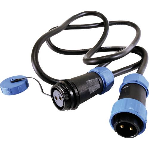 Deko Light 940051 Rundstecker konfektioniert Stecker, gerade, Kupplung, gerade Gesamtpolzahl: 2 1 St.