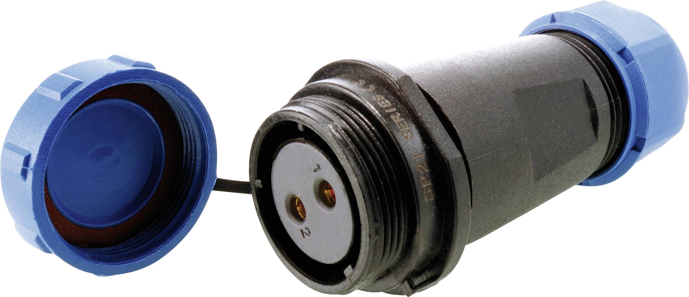 Deko Light 940059 Rundstecker Kupplung, gerade Gesamtpolzahl: 2 1 St.