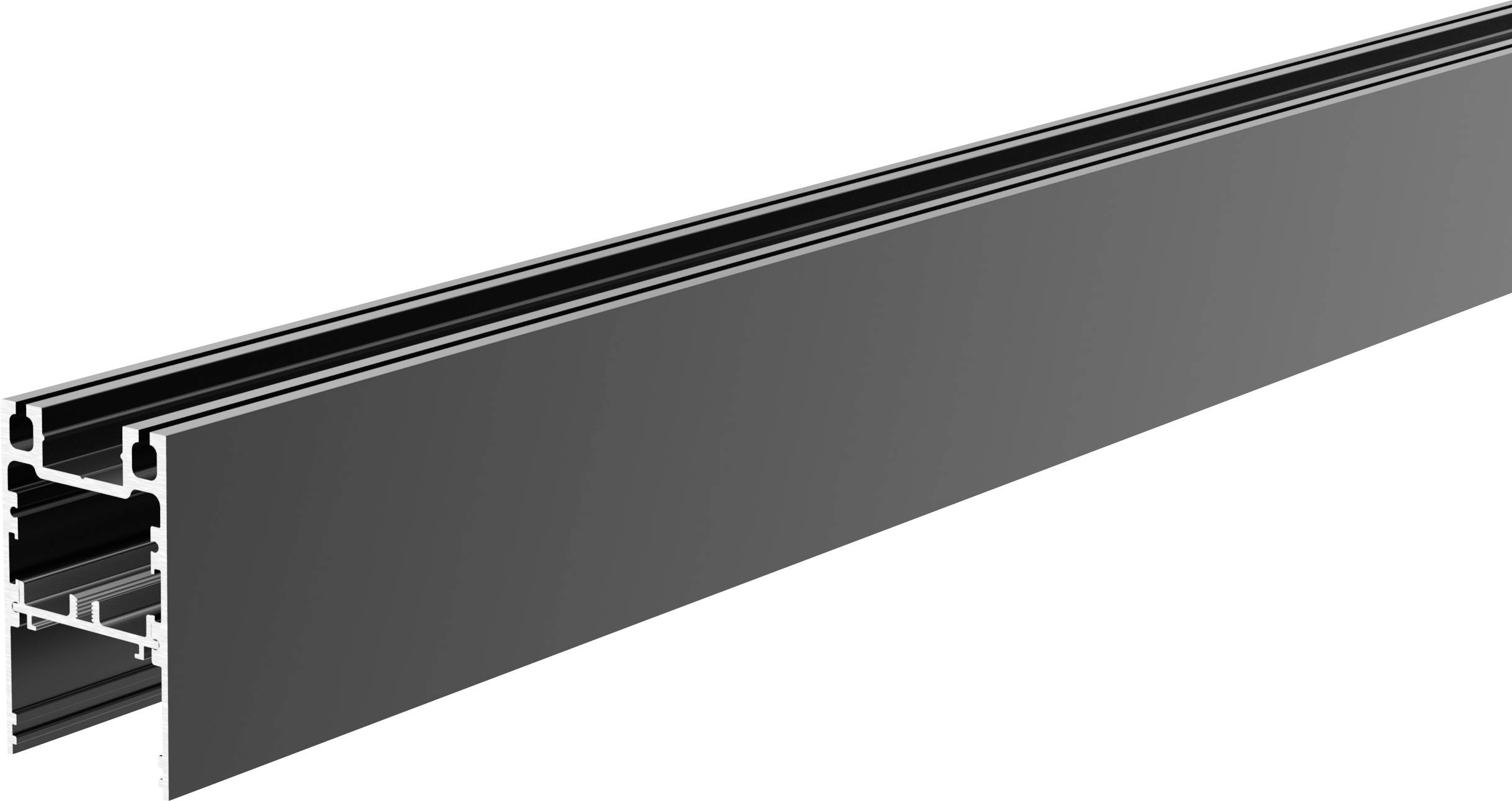 Deko Light 970574 PLANO ES Profil Aluminium (L x B x H) 2000 x 38 x 62 mm 1 St.