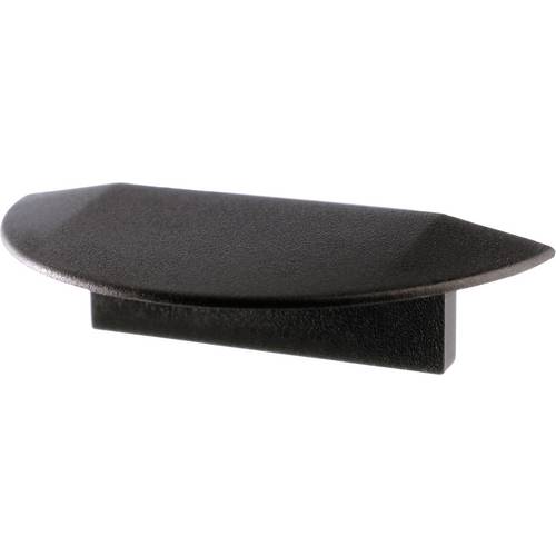 Deko Light 978102 Endkappe P-ET-01-12 Set 2 Stk, Schwarz Profil-Endkappe Kunststoff (L x B x H) 27 x 16 x 7 mm 1 St.