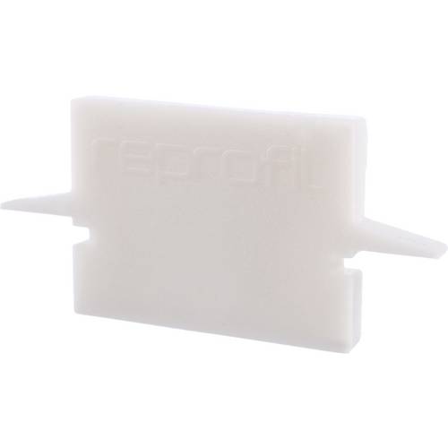 Deko Light 979040 Endkappe H-ET-01-10 Set 2 Stk, Weiß Profil-Endkappe Kunststoff (L x B x H) 25 x 6 x 12 mm 1 St.