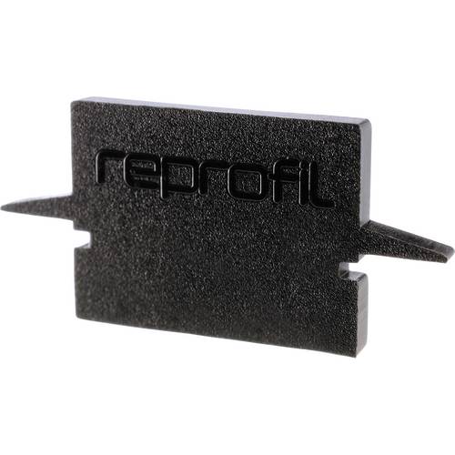 Deko Light 979042 Endkappe H-ET-01-10 Set 2 Stk, Schwarz Profil-Endkappe Kunststoff (L x B x H) 25 x 6 x 12 mm 1 St.