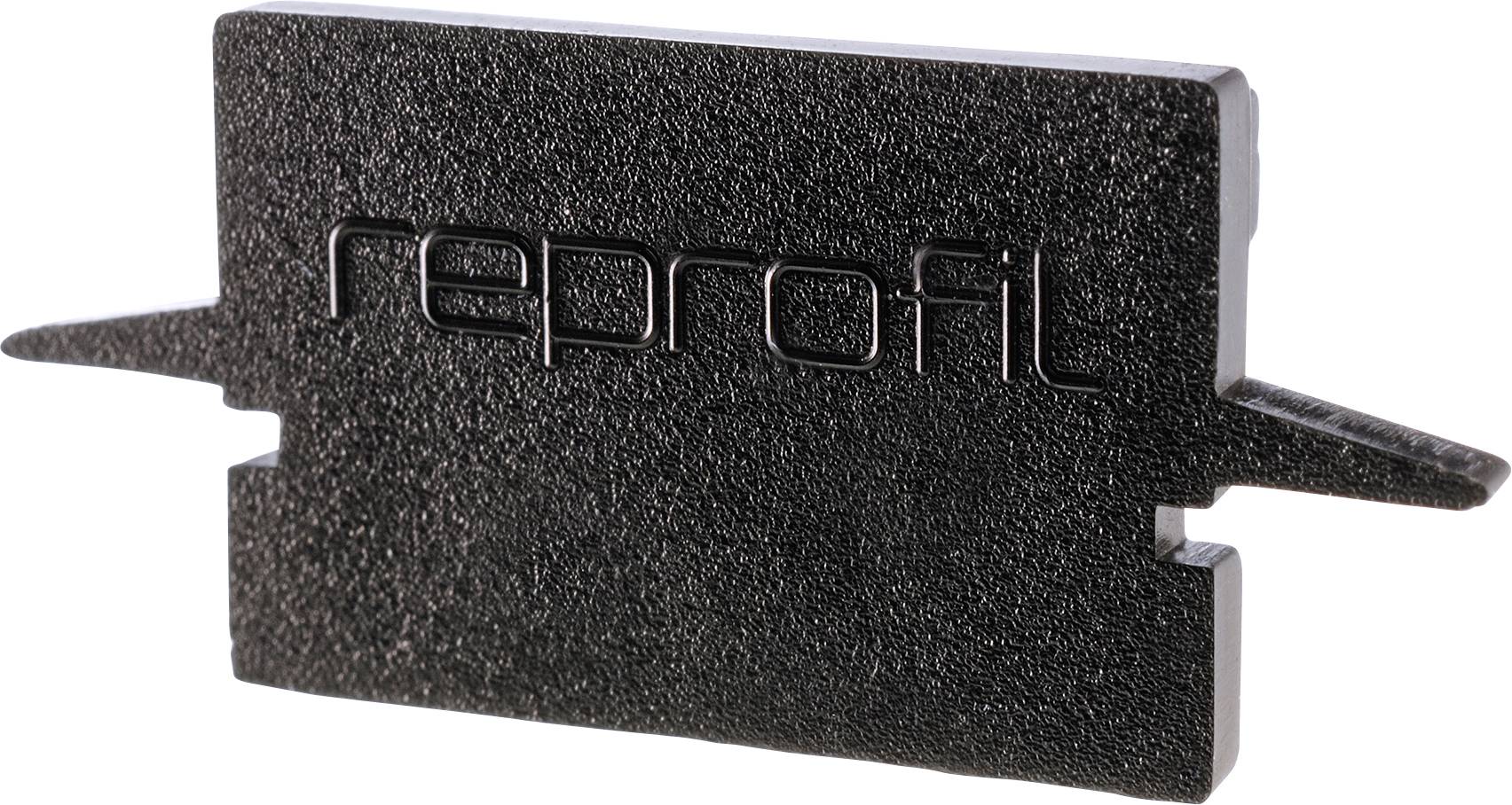 Deko Light 979052 Endkappe H-ET-01-12 Set 2 Stk, Schwarz Profil-Endkappe Kunststoff (L x B x H) 27 x 6 x 12 mm 1 St.