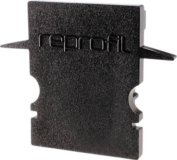 Deko Light 979062 Endkappe H-ET-02-10 Set 2 Stk, Schwarz Profil-Endkappe Kunststoff (L x B x H) 25 x 6 x 20 mm Piece 1 St.