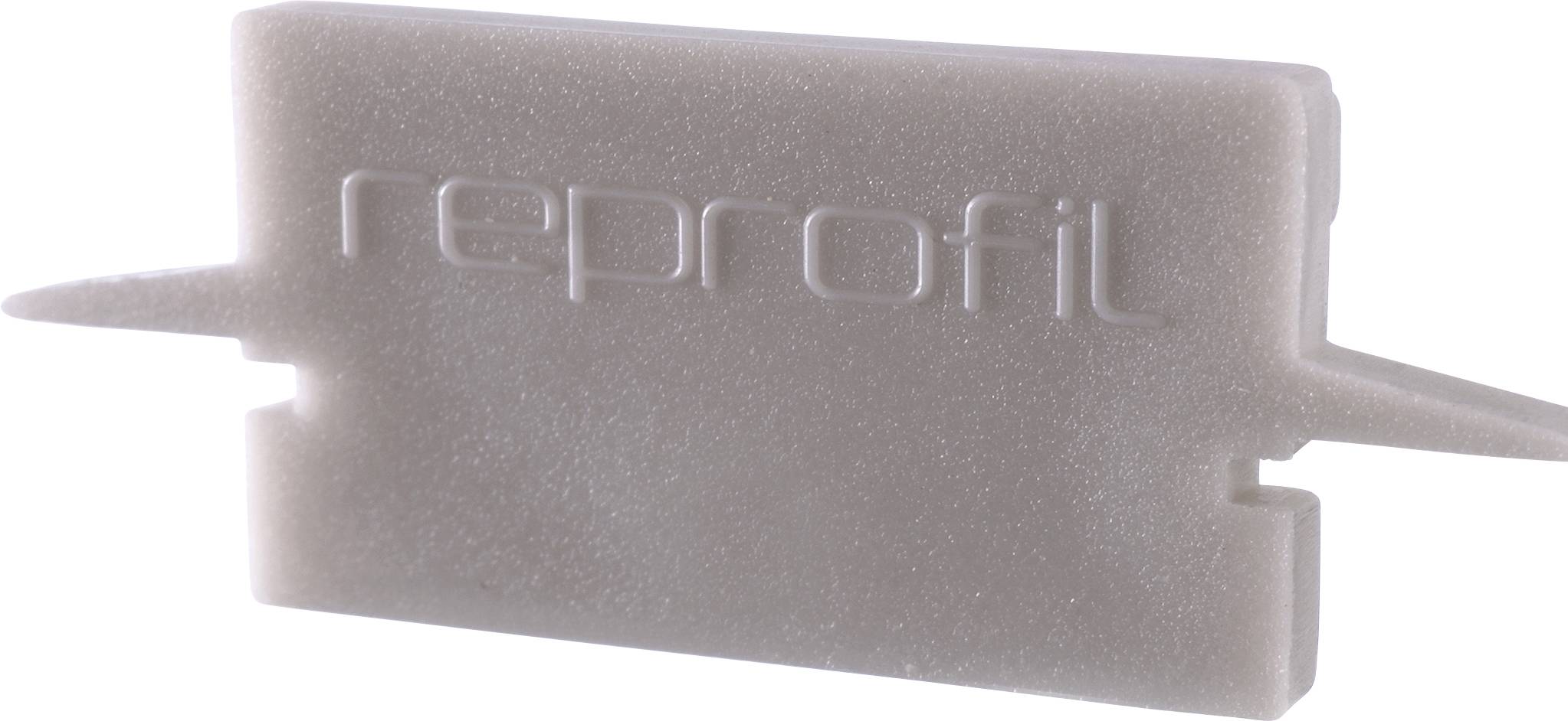 Deko Light 979131 Endkappe H-ET-01-15 Set 2 Stk, Grau Profil-Endkappe Kunststoff (L x B x H) 30 x 6 x 12 mm 1 St.