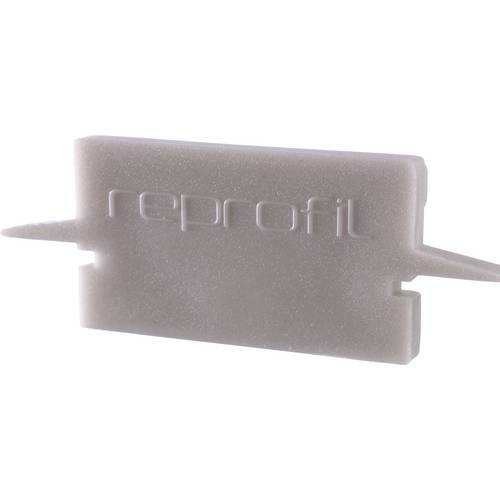 Deko Light 979131 Endkappe H-ET-01-15 Set 2 Stk, Grau Profil-Endkappe Kunststoff (L x B x H) 30 x 6 x 12 mm 1 St.