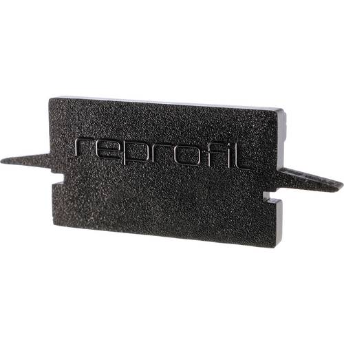Deko Light 979132 Endkappe H-ET-01-15 Set 2 Stk, Schwarz Profil-Endkappe Kunststoff (L x B x H) 30 x 6 x 12 mm 1 St.