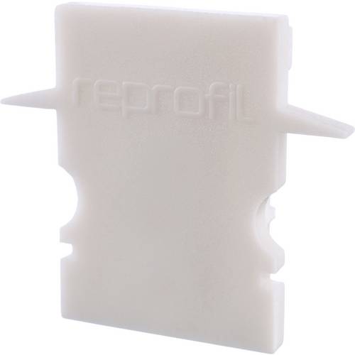 Deko Light 979140 Endkappe H-ET-02-08 Set 2 Stk, Weiß Profil-Endkappe Kunststoff (L x B x H) 23 x 6 x 20 mm 1 St.