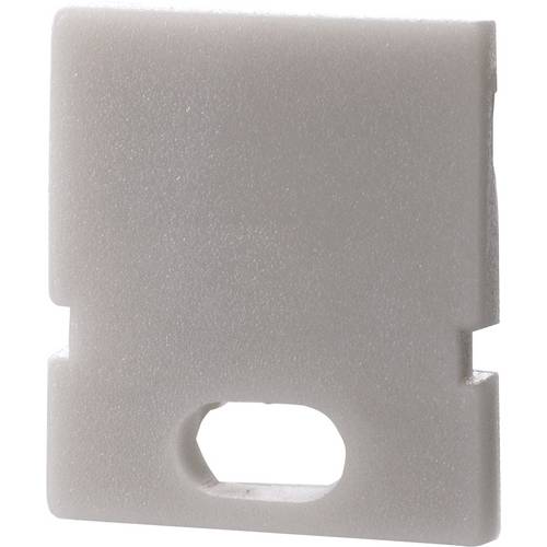 Deko Light 979161 Endkappe H-AU-01-05 Set 2 Stk, Grau Profil-Endkappe Kunststoff 1 St.