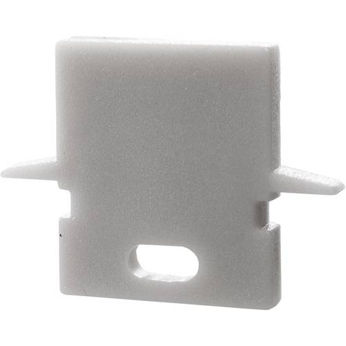 Deko Light 979181 Endkappe H-ET-01-05 Set 2 Stk, Grau Profil-Endkappe Kunststoff 1 St.