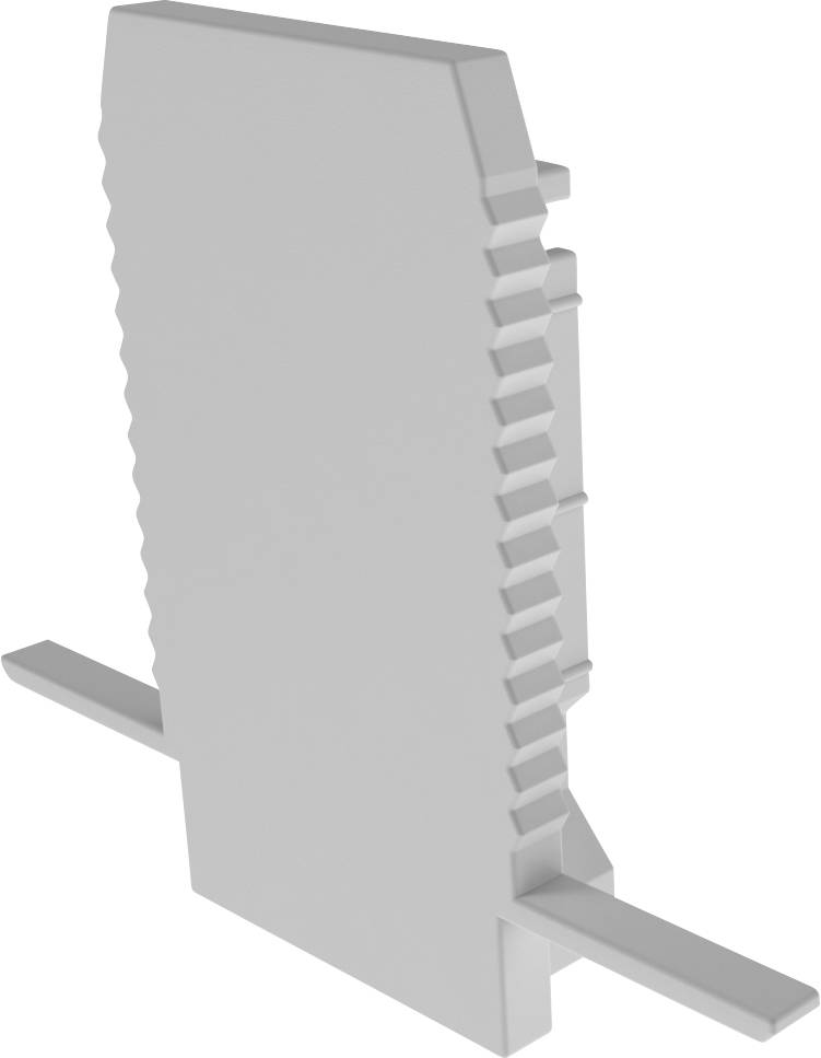 Deko Light 979200 Endkappe H-ET-03-10 Set 2 Stk, Weiß Profil-Endkappe Kunststoff (L x B) 37.5 mm x 25.5 mm 1 St.