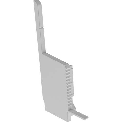 Deko Light 979210 Endkappe H-EL-03-10 Set 2 Stk, Weiß Profil-Endkappe Kunststoff (L x B) 50 mm x 27.6 mm 1 St.