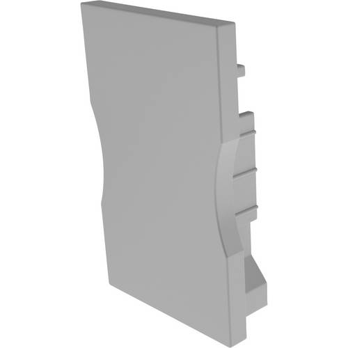 Deko Light 979221 Endkappe H-AU-03-12 Set 2 Stk, Grau Profil-Endkappe Kunststoff (L x B) 28.6 mm x 18 mm 1 St.