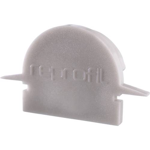 Deko Light 979551 Endkappe R-ET-01-12 Set 2 Stk, Grau Profil-Endkappe Kunststoff (L x B x H) 27 x 6 x 14.5 mm 1 St.