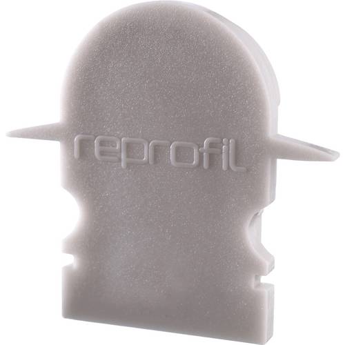 Deko Light 979561 Endkappe R-ET-02-10 Set 2 Stk, Grau Profil-Endkappe Kunststoff (L x B x H) 25 x 6 x 23.5 mm 1 St.