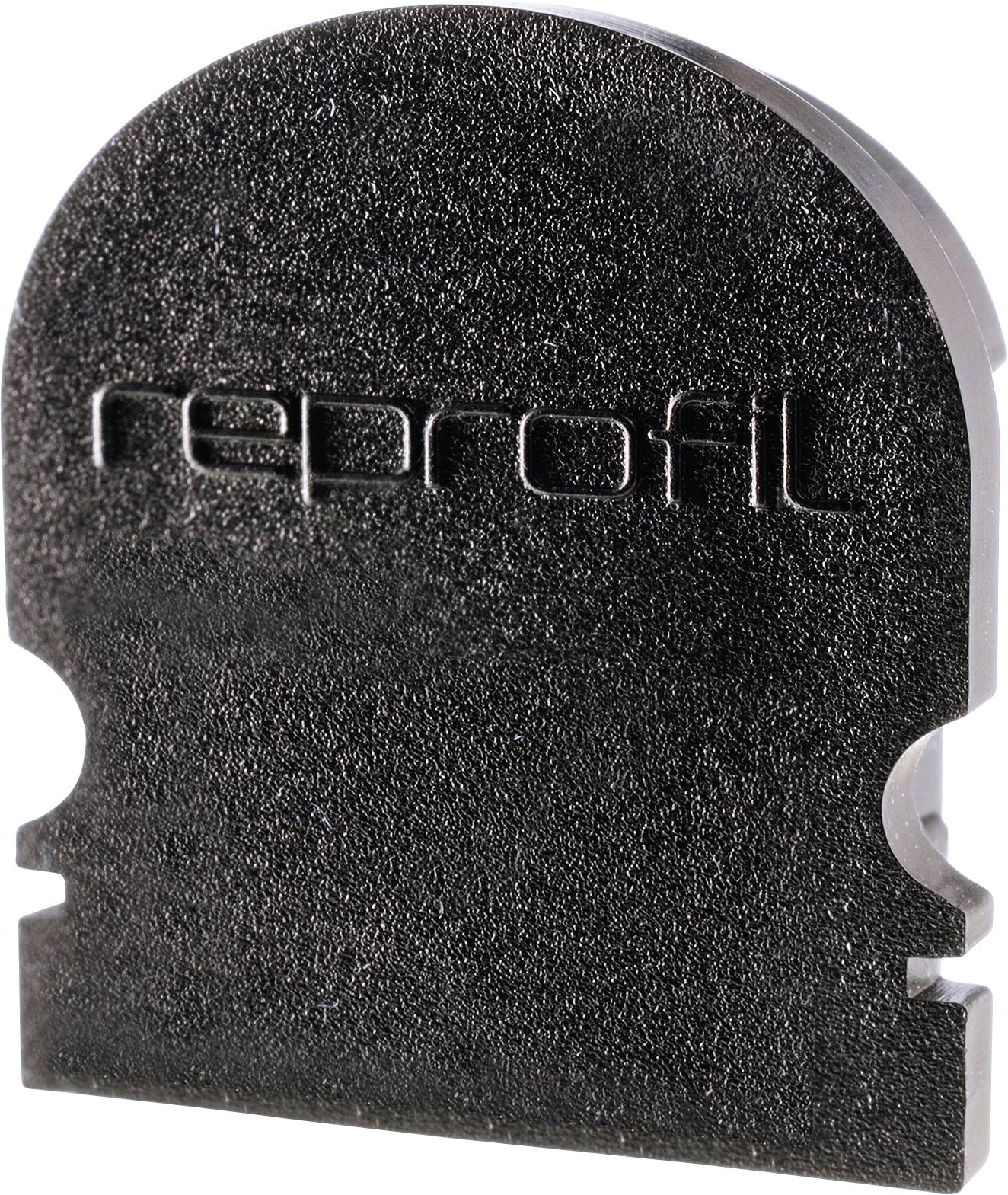 Deko Light 979612 Endkappe R-AU-02-15 Set 2 Stk, Schwarz Profil-Endkappe Kunststoff (L x B x H) 21 x 6 x 24 mm 1 St.