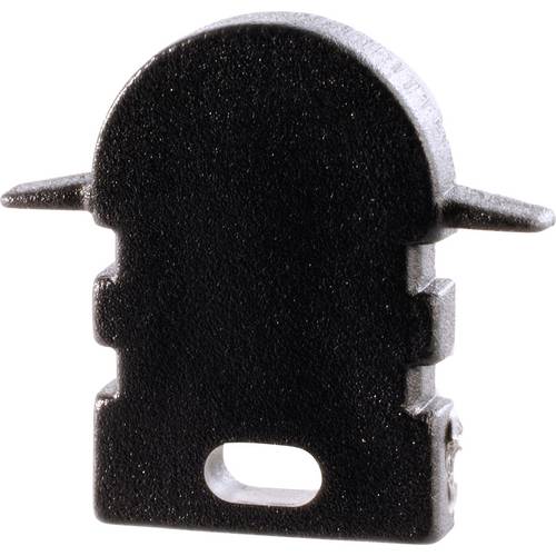 Deko Light 979692 Endkappe R-ET-02-05 Set 2 Stk, Schwarz Profil-Endkappe Kunststoff 1 St.