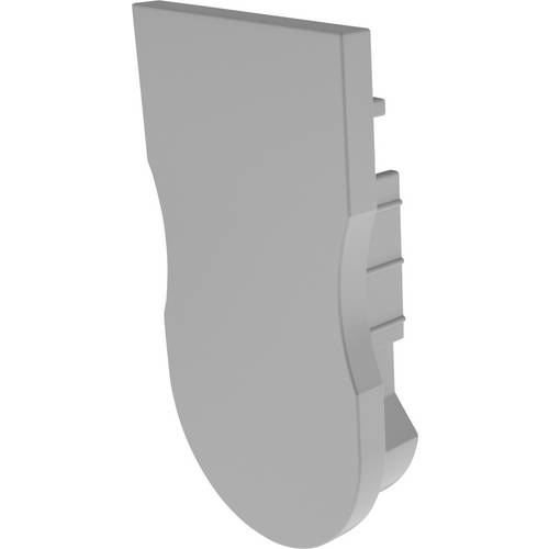 Thumbnail - Deko Light 979721 Endkappe R-AU-03-12 Set 2 Stk, Grau Profil-Endkappe Kunststoff (L x B) 32.4 mm x 18 mm 1 St.