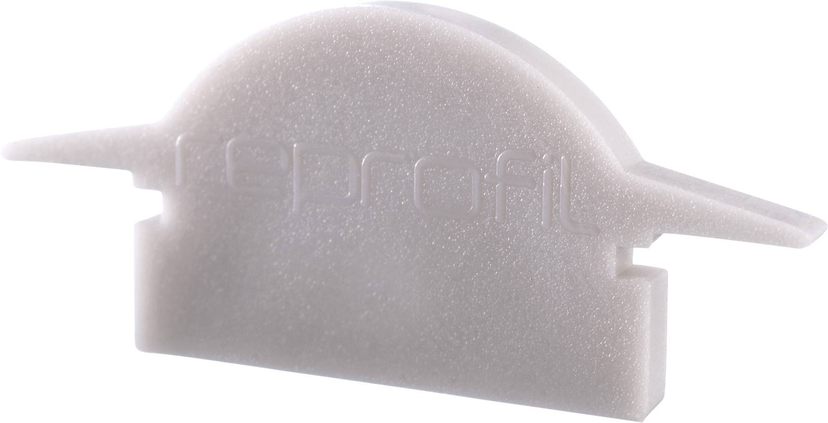 Deko Light 980041 Endkappe L-ET-01-10 Set 2 Stk, Grau Profil-Endkappe Kunststoff (L x B x H) 25 x 6 x 11 mm 1 St.