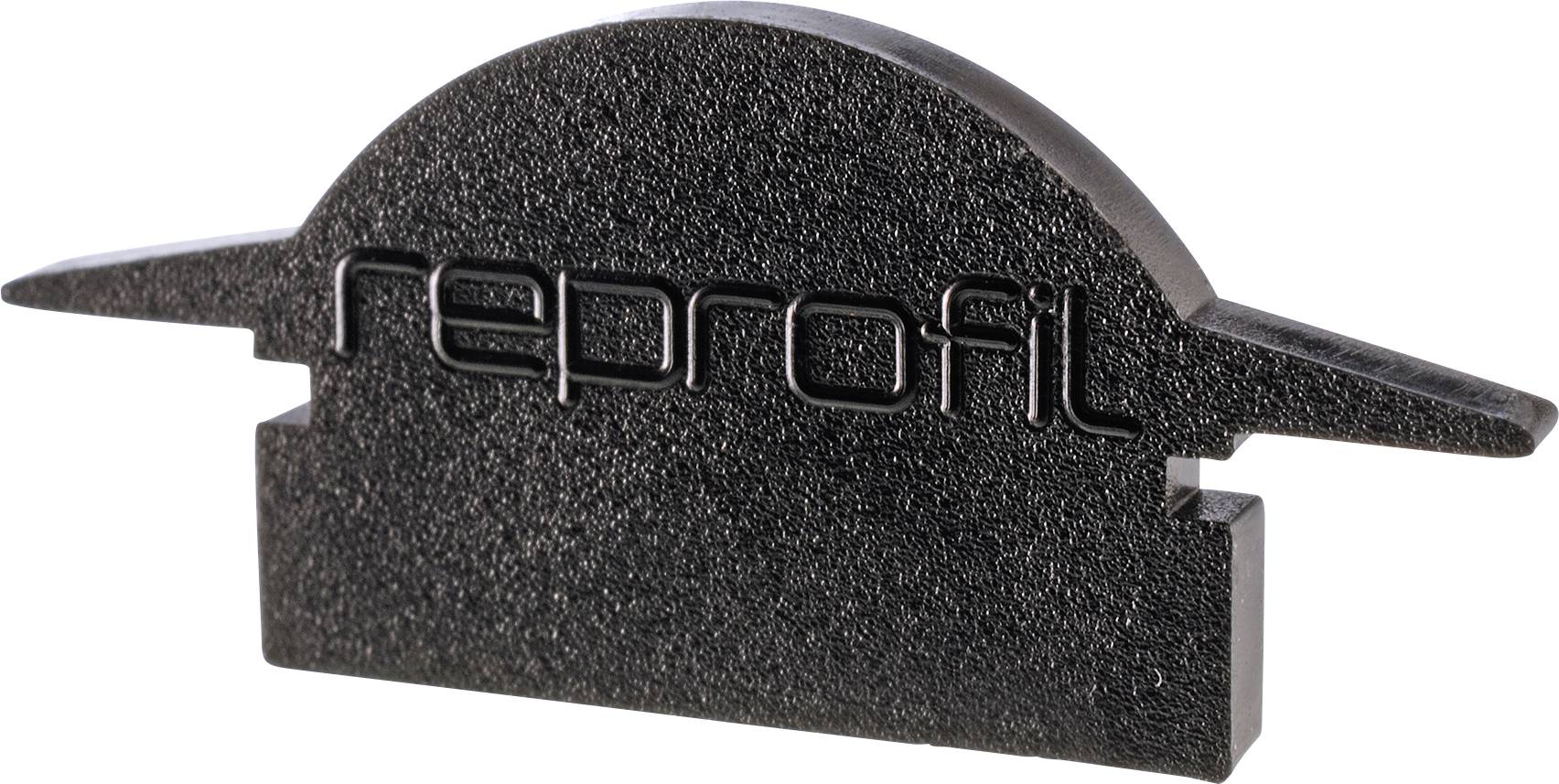 Deko Light 980042 Endkappe L-ET-01-10 Set 2 Stk, Schwarz Profil-Endkappe Kunststoff (L x B x H) 25 x 6 x 11 mm 1 St.