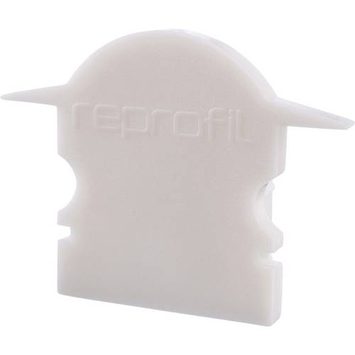 Deko Light 980060 Endkappe L-ET-02-10 Set 2 Stk, Weiß Profil-Endkappe Kunststoff (L x B x H) 25 x 6 x 19 mm 1 St.