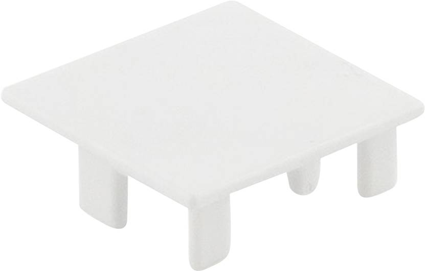 Deko Light 988146 Combo Klick U-Profil Profil-Endkappe PVC (L x B x H) 25 x 25 x 2 mm 2 St.