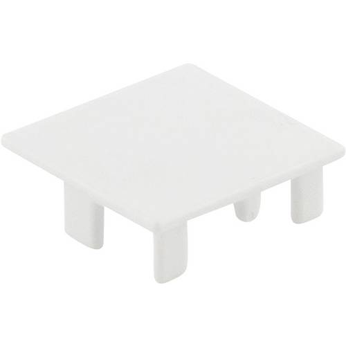 Deko Light 988146 Combo Klick U-Profil Profil-Endkappe PVC (L x B x H) 25 x 25 x 2 mm 2 St.
