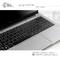Ein graues Laptop mit QWERTZ-Tastatur-Layout, abgebildet aus einer schrägen Ansicht. Oben links das Logo 'CSL'.
