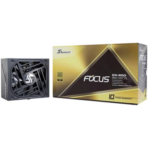 Thumbnail - Seasonic FOCUS-GX-850-V4 PC Netzteil 850 W ATX, EPS
