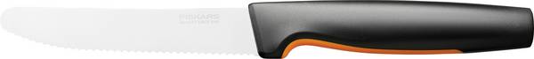 Fiskars 1057543  Tomatenmesser Schwarz Länge 230 mm