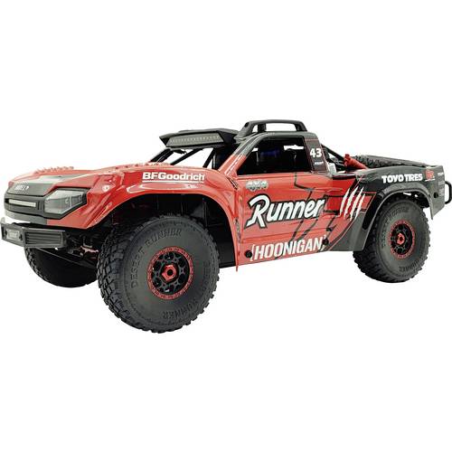 Runner Rot/Schwarz Brushless 1:7 RC Modellauto Elektro Short Course Allradantrieb (4WD) RtR 2,4 GHz mit Lichteffekt, Vor...