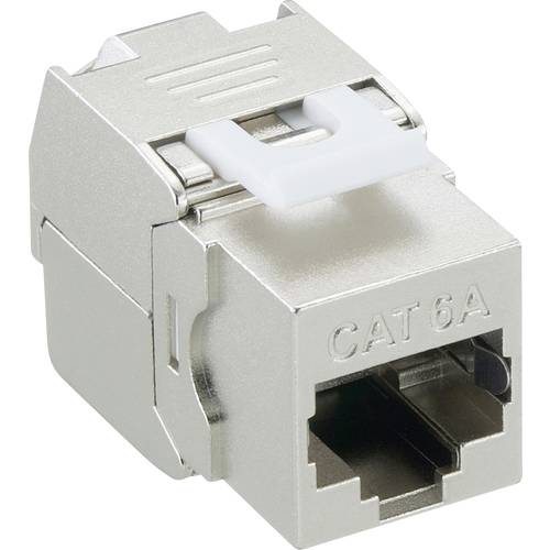 Lumberg 2542 05 Modular-Einbaukupplung, Cat. 6a, 8p8c (RJ45), gerade Ausführung 167447 Stecker, gerade 1 St.