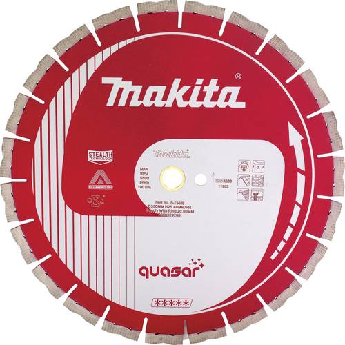 Makita S_0380_7634319 B-13465 Diamanttrennscheibe 350 mm 1 St. Asphalt, Backstein, Beton, Beton, Beton, Dachziegel, Guss...