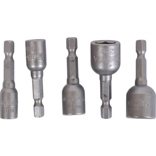 Makita B-39154 Steckschlüsselsatz 6.0 mm, 8.0 mm, 10.0 mm, 12.0 mm, 13 mm 1/4