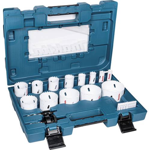Thumbnail - Makita D-63993 D-63993 Lochsägen-Set 16.0 mm, 19.0 mm, 22.0 mm, 25.0 mm, 32.0 mm, 35.0 mm, 37.0 mm, 44.0 mm, 51.0 mm, 57...