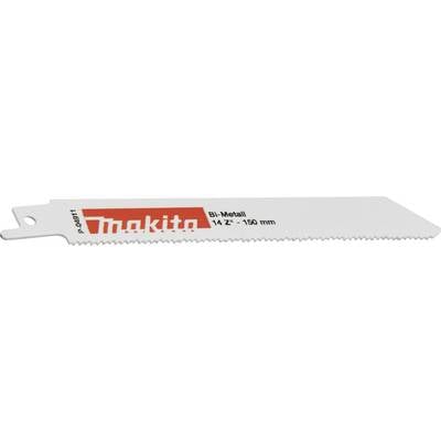 Sägeblatt mit rotem Logo und Text 'Makita', Länge 152 mm, geeignet für Metallschnitte.