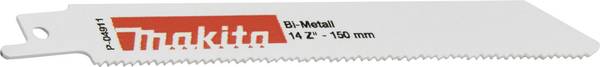 Makita P-04911 Reciproblatt BIM 150/14Z Sägeblatt-Länge 150 mm 5 St.