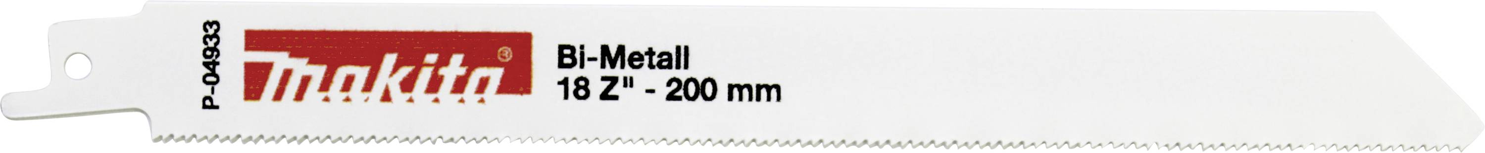 Makita P-04933 Makita P-04933 Reciproblatt BIM 200/18Z Sägeblatt-Länge 200 mm 5 St.