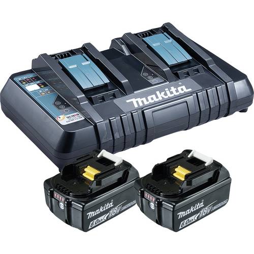 Makita 199484-8 S_0380_7828846 Werkzeug-Akku und Ladegerät 18 V 6.0 Ah Li-Ion