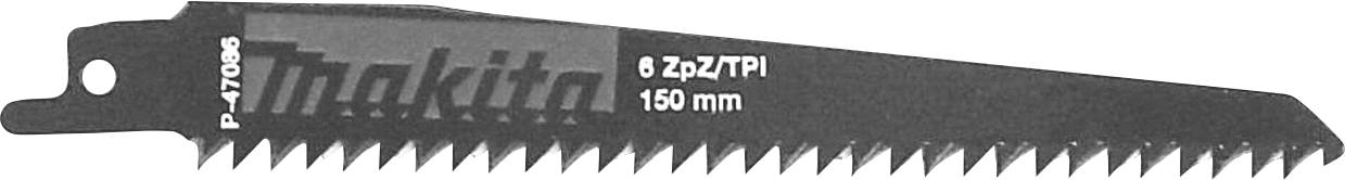 Makita P-47086 Reciproblatt CV 150/6Z Sägeblatt-Länge 150 mm 5 St.