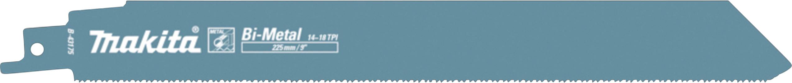 Makita B-43175 Makita B-43175 Reciproblatt BIM 225/14-18Z 5S Sägeblatt-Länge 225 mm 5 St.