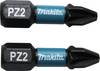 Makita B-63644 Kreuzschlitz-Bit Antrieb: 1/4" (6.3 mm) Abtrieb: Kreuzschlitz Pozidriv PZ 2 25 mm