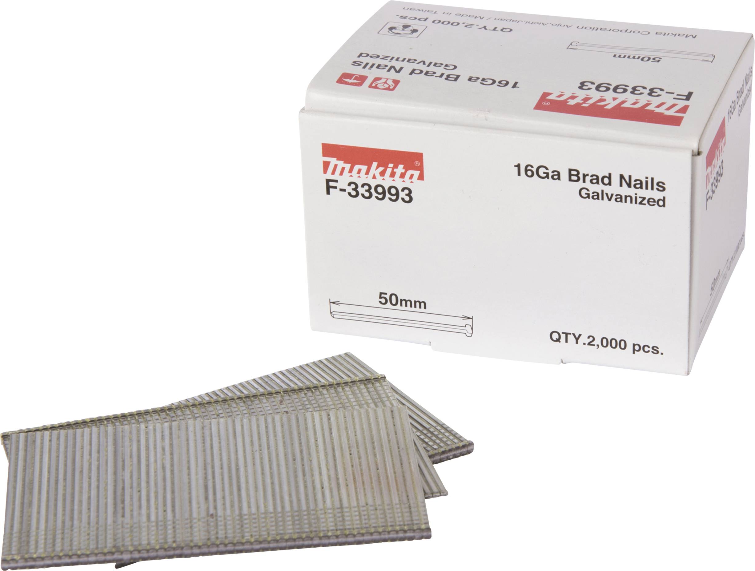 Makita F-33993 Brads Afmeting, lengte 50 mm 1 stuk(s) afbeelding