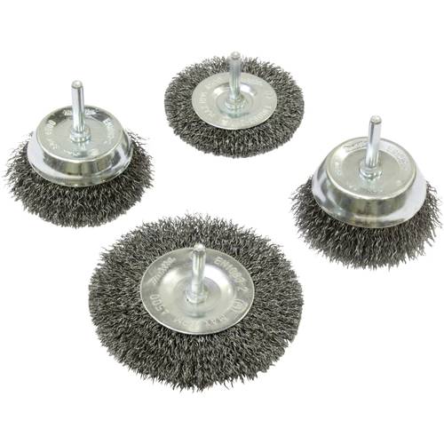 Makita Rundbürsten-Set 4tlg. Stahl D-65729 D-65729 1 St.
