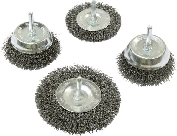 Makita Rundbürsten-Set 4tlg. Stahl D-65729  D-65729 1 St.