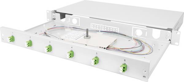 Digitus DN-96330/9APC LWL-Spleißbox Glasfaser Bestückt