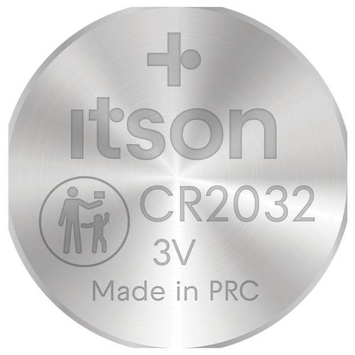 itson Knopfzelle CR 2032 2 St. Lithium