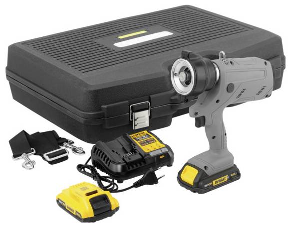 Akkuschrauber-Set mit Ladegerät, Ersatzakku und Werkzeugkoffer. Ideal für Heimwerkerprojekte.
