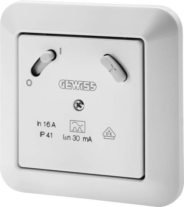 Gewiss GW95526 GW95526 FI-Schutzschalter 1phasig A 2polig 16 A 0.03 A 230 V